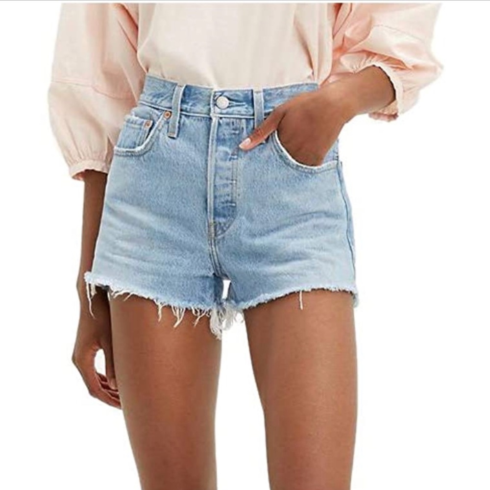 Levi’s 501 Original Denim Shorts - Picture 1 of 6